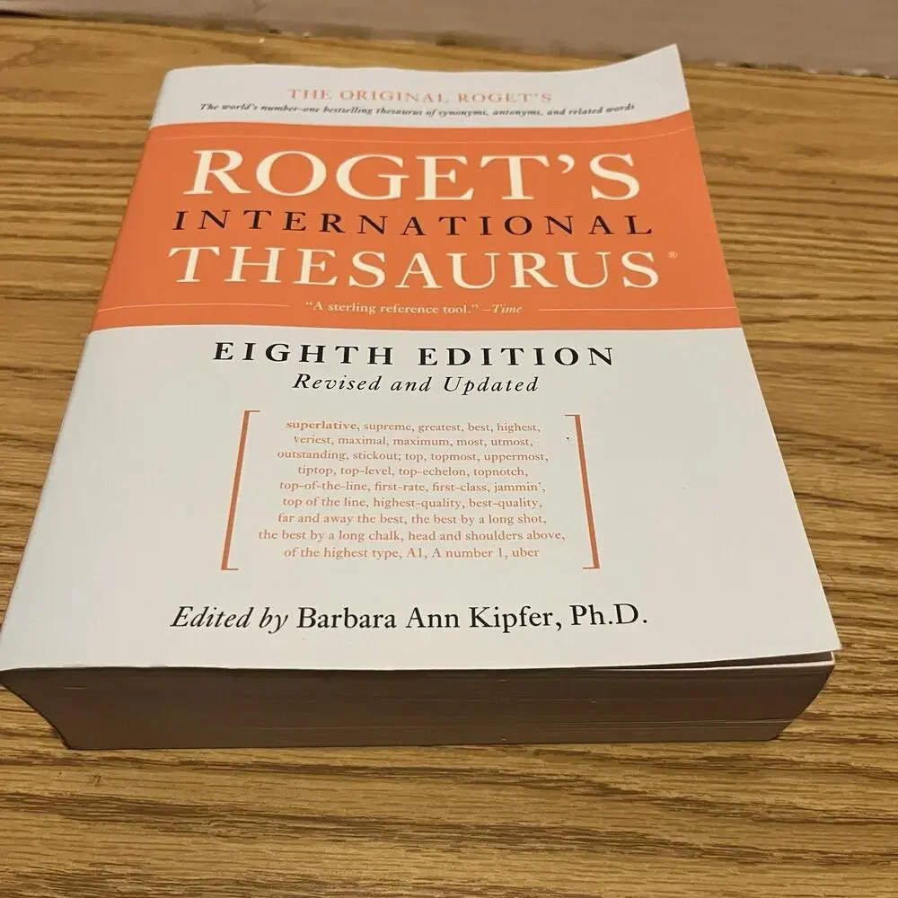 Roget's International Thesaurus, 8th Edition Paperback Barbara Anne Kipfer